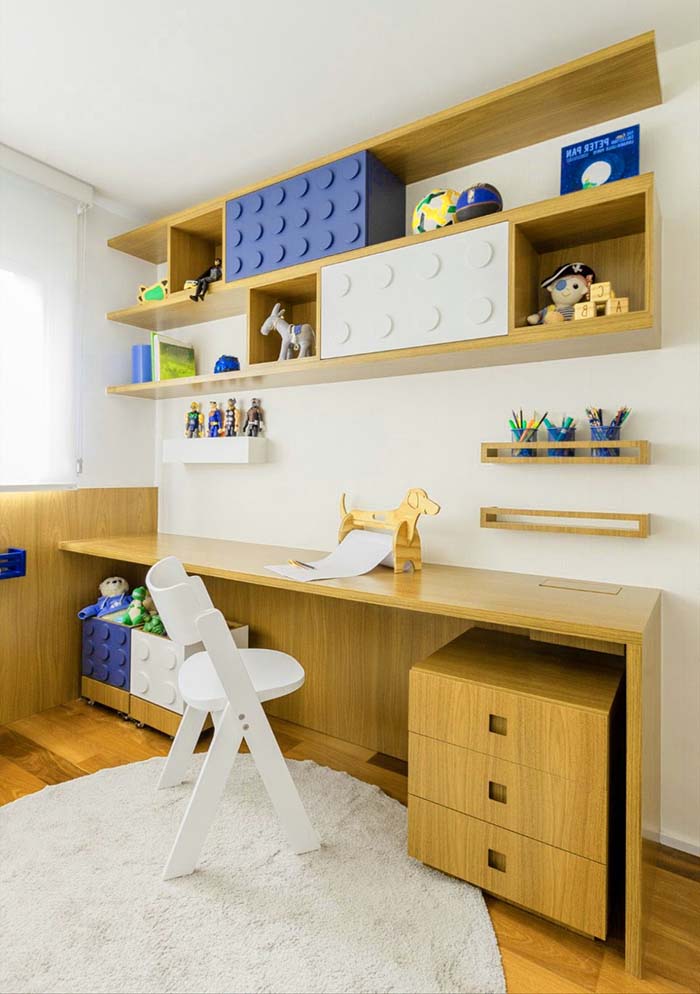 Mẫu bàn học cấp 1 cho con trai